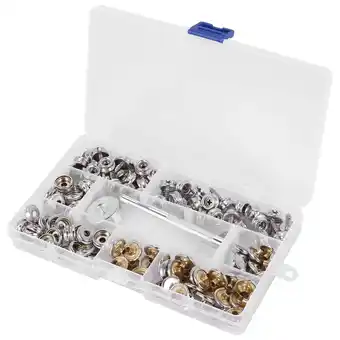 Walmart 120-Pieces Stainless Steel Marine Grade Canvas and Upholstery Boat Cover Snap Button Fastener Kit offer