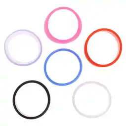 Walmart 6pcs Tennis Racquet Grips Tennis Racket Grip Band Absorbent Overgrip Ring offer