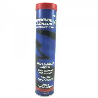 Walmart OEM BRP Johnson Evinrude Triple-Guard Marine Grease 14 oz Cartridge offer