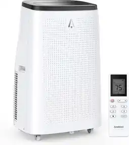 Walmart Amyove 14000 BTU 750 Sq Ft Portable Air Conditioner, White offer