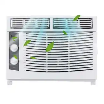 Walmart Zimtown 5000 BTU 115V Window-Mounted Compact Air Conditioner , White offer