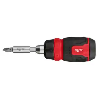 Walmart Milwaukee Tool 8-in-1 Ratcheting Compact Multi-Bit Screwdriver offer