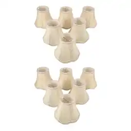 Walmart Set of 12 Chandelier Shades,ONLY for Candle Bulbs,Clip-on Lamp Shades offer