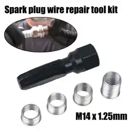 Walmart M14*1.25mm ing Plug Rethread Rethreader Repair Tap Tool Reamer rts Kit offer