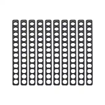 Walmart Tinksky 10Pc 12 Holes Hex Plastic Screwdriver Bits Storage Deck Screwdriver Storage Case (Black) offer