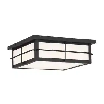 Walmart Eurofase Lighting - Bensa - 20W 1 Led Outdoor Flush Mount In Comtemporary And offer