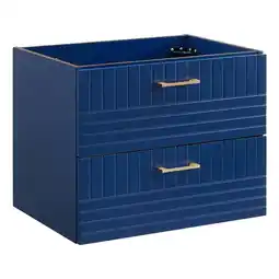 Walmart Modway Daybreak 23.5 Particleboard MDF Wood Wall-Mount Bathroom Vanity in Blue offer