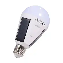 Walmart Solar LED Bulb, Solar Panel LED Bulb, Solar Emergency Bulb Light For Hiking Fishing offer