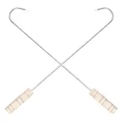 Walmart 2 Pcs Stainless Steel Meat Hook Environmentally Friendly Hooks Safe offer