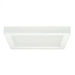 Walmart Satco Lighting S29687 Blink 9 Wide Led Flush Mount Ceiling Fixture - White offer