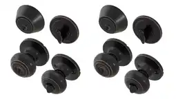 Walmart Honeywell Classic Knob Home Security Kit Door Lock, Oil-Rubbed Bronze offer