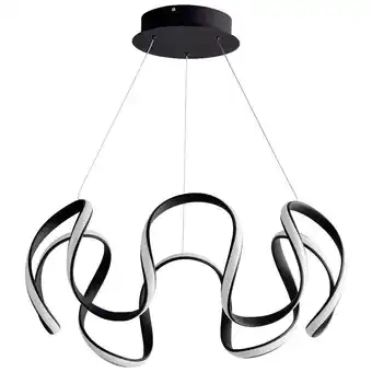 Walmart Oxygen Lighting 3-61 Cirro 28 Wide Led Chandelier - Black offer