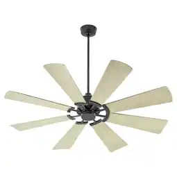 Walmart Quorum International 30608 Mod 60 8 Blade Indoor / Outdoor Ceiling Fan - Black offer