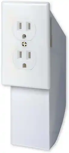 Walmart Meridian Point White Hidden Wall Outlet Safe Electrical Outlet offer