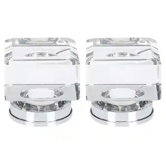 Walmart 2 Pcs Door Crystal Handle Cabinet Handles Drawer Home Drawers offer