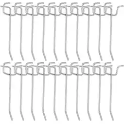 Walmart ITSELFER 20pcs Garage Organization Pegboard Hooks Heavy Duty Peg Board Utility Hooks offer