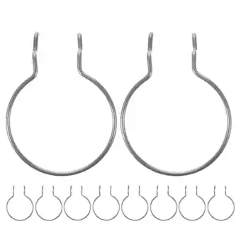 Walmart Garage Pegboard Hook Peg Board Bracket Cup Holder Iron Silver 9.00X7.00X3.00CM 12 Pcs offer