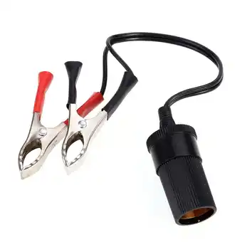 Walmart Diekin Car Auto Battery Terminal Clip 12V DC Cigarette Lighter Socket Adapter offer