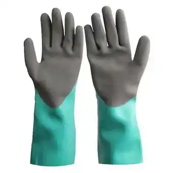 Walmart Reusable Heavy Duty Safety Work Gloves, Acid,Labor Protection Wear-,Anti-Skid and Anti Cutting 4899 offer