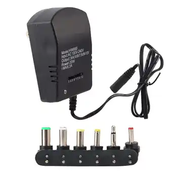 Walmart LYUMO 3-12V 2-Prong Power Adapter with 6 DC Plugs offer