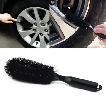 Walmart Car Wheel Cleaning Brush Tool Tire Washing Clean Tyre Alloy Soft Bristle Cleaner offer