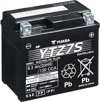 Walmart Yuasa Battery YTz7s Sealed Factory Activated offer