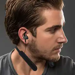 Walmart Wireless Sports Bluetooth Headset Item Hanging True Stereo Bluetooth 5.0 Pluggable Card offer