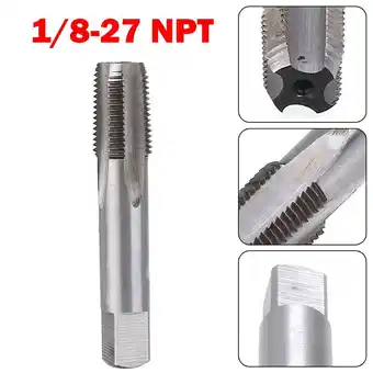 Walmart 1/8- 27 NPT HSS Taper Pipe Tap Standard High Speed Steel Thread Tap Repair Tool offer