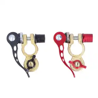 Walmart Battery Terminal Connectors, Battery Terminal Clamp 2pcs Quick Release Disconnect For Automobile offer