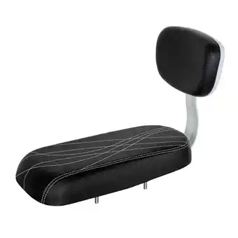 Walmart Back Seat MTB Sponge Cushion Bike Rear Seat Children Back Rest Seat Bike Accessory (Black) offer