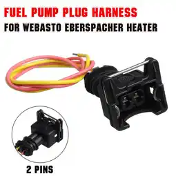 Walmart 2 Pin Fuel Pump Plug Wire Harness Connector Fit for Webasto Eberspacher Heater offer