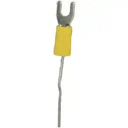 Walmart Install Bay YVST8 Yellow Vinyl Spade Terminal, 12-10 Gauge, #8, 100 Pack offer