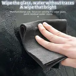 Walmart 40 X 45cm Cloth Thickened Cleaning Cloths Reusable Car Window Glass Wiping Rags offer