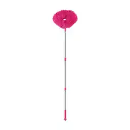 Walmart Retractable Duster Stainless Steel Long Handle Dusting Brush Car Household Cleaning Tools Rose Red offer