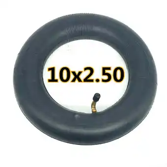 Walmart 10 Electric Scooter Vacuum Tire Butyl Rubber, Inner Tube 10X2.50 Black offer