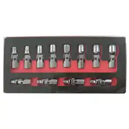 Walmart Astro Pneumatic 7412 12-Piece 1/4 Drive 6 Point Metric Flex Socket Set offer