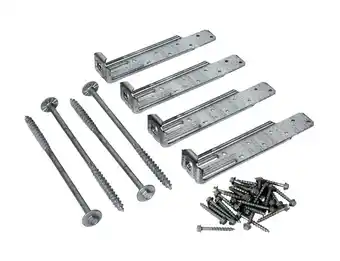 Walmart Simpson Strong-Tie Galvanized Steel Deck Tension Tie Kit with Fasteners 14 Ga offer