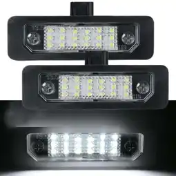 Walmart 2Pcs LED License Plate Lights Tag Lamp For Ford For Focus For Fusion offer