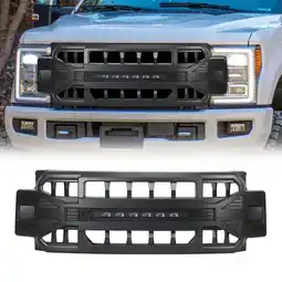 Walmart AMERICAN MODIFIED Armor Front Grille for 2017-2019 Ford F250/350, Black offer