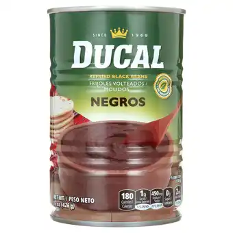 Walmart Goya Ducal Refried Beans, Black, 15 Oz offer