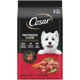 Walmart Cesar Small Breed Porterhouse Flavor And Spring Vegetables Dry Dog Food Adult, 5 Lb. Bag offer