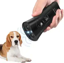 Walmart Emlimny Dual Sensor LED Bark Control Device with Ultrasonic Sound, Black offer