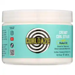 Walmart Curldaze Creamy Curl Styler with Kukui Oil 12 oz., All Hair Type, Moisturizing offer