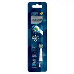 Walmart Equate EasyFlex TotalPower Replacement Toothbrush Brush Heads for Adults, 2 Count offer