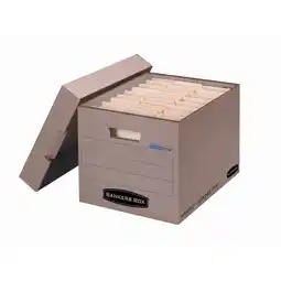 Walmart Filing Box, Letter/Legal Files, 13 X 16.25 X 12, Kraft, 25/Carton offer