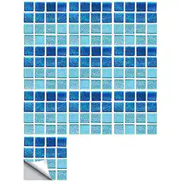 Walmart yelldesk Deals 10pcs Home Decor Living Room Tile Set Strong Sticker Kitchen Wall Sticker offer