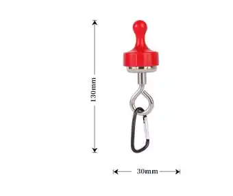 Walmart yelldesk Deals Outdoor Lightweight Magnetic Hook Suction Cup Hook Magnet Hook Clip offer