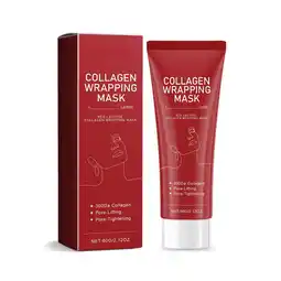 Walmart RED LACTO COLLAGEN WRAPPING M ASK Glowy Skin Skin Elasticity Pore Lifting offer