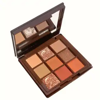 Walmart Miogawg Deals Earth Tone Pearlescent Chocolate Velvet Gold Foil Nine Color Eyeshadow offer