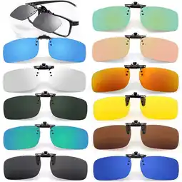 Walmart Clip on blue light filter blocking glasses office computer anti UV strain relief offer